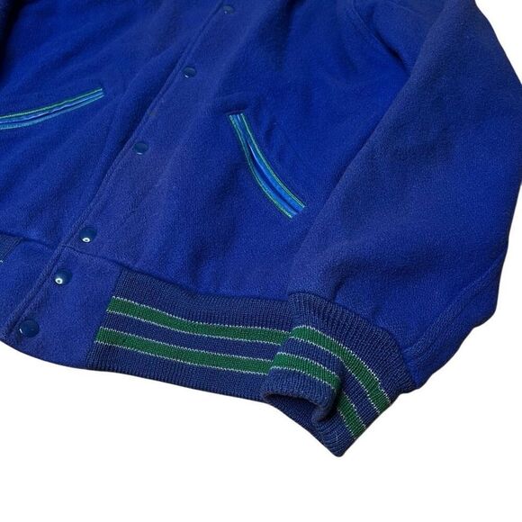 American Vintage 60s Seahawks Themed Varsity Jacket Size 42 - Picture 2 of 6